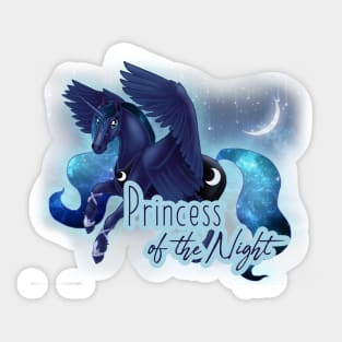 Luna - Princess of the Night Sticker